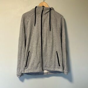 Public Rec Grey Full Zip Up Sweater Hoodie